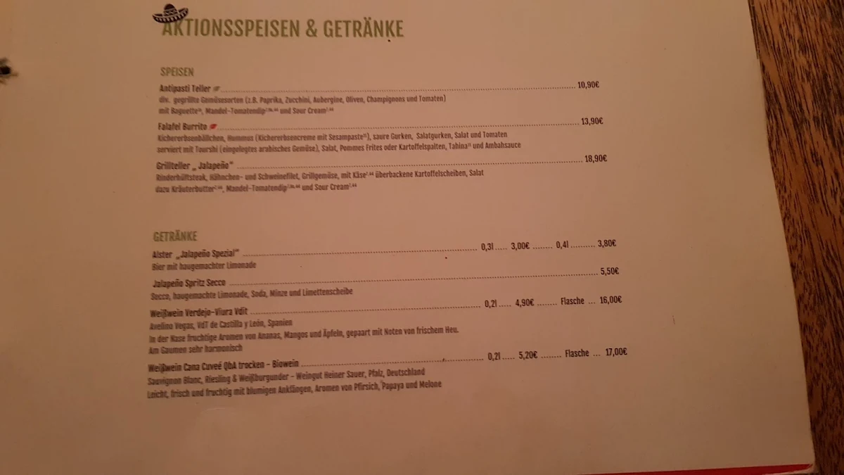 Speisekarte photo 7