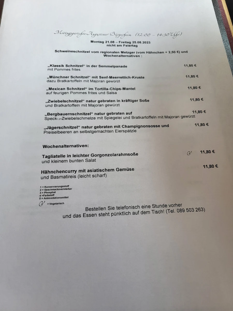 Speisekarte photo 6