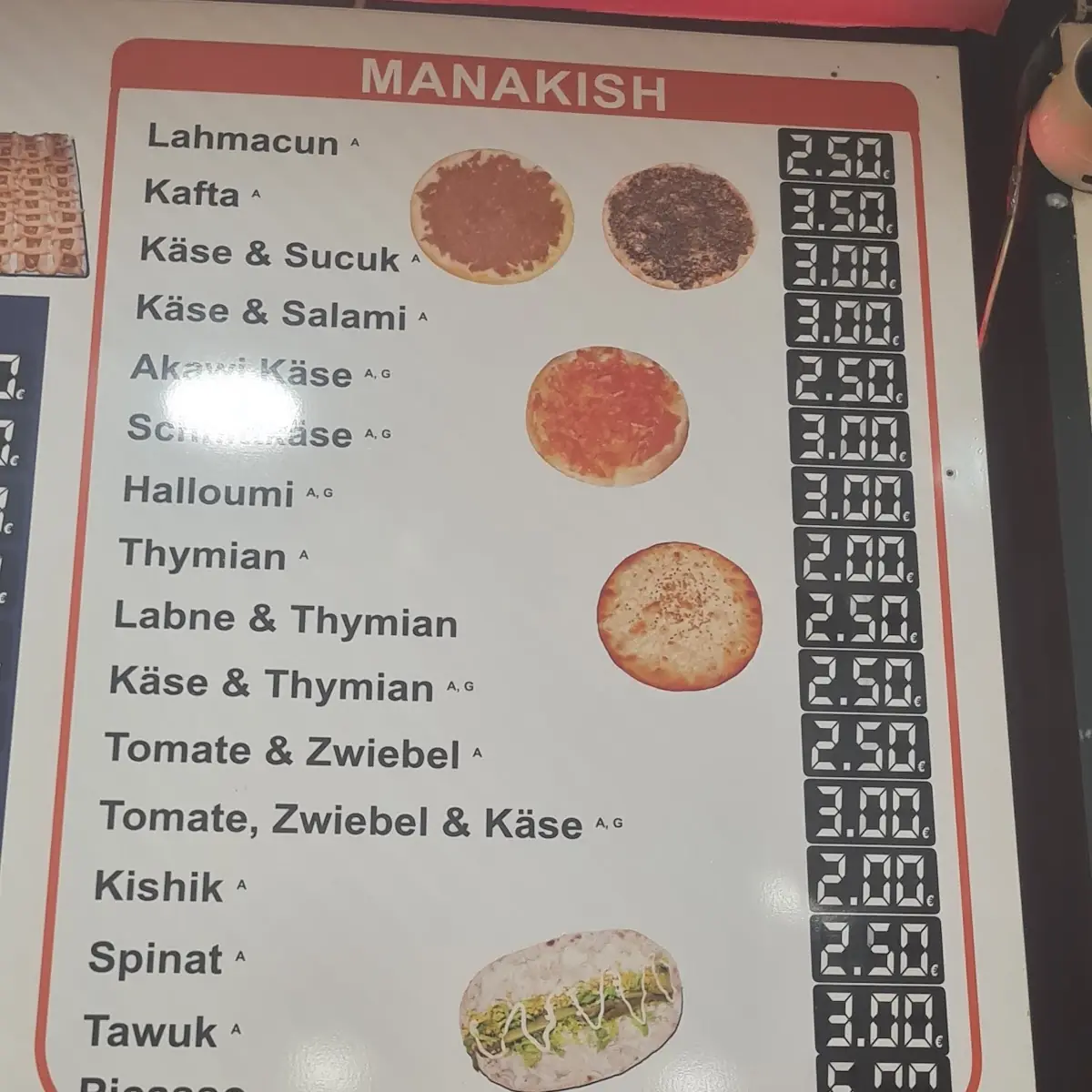 Speisekarte photo 1