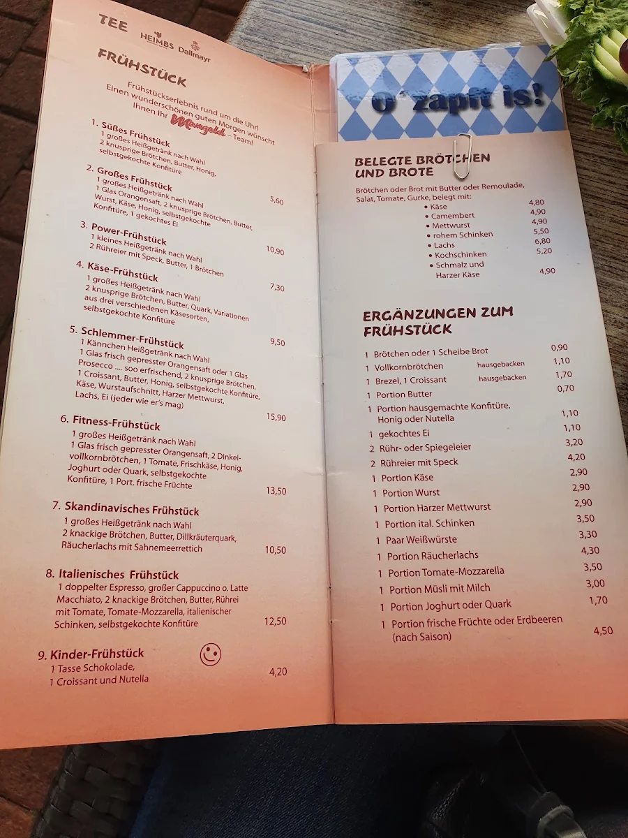 Speisekarte photo 1
