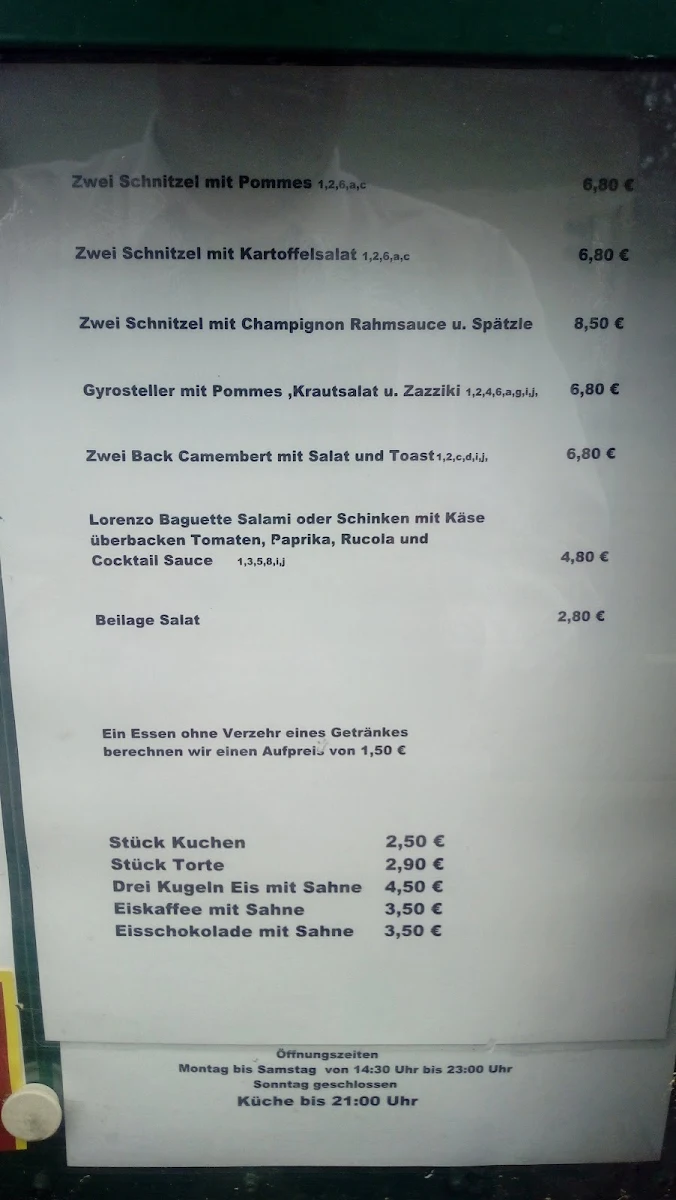 Speisekarte photo 6