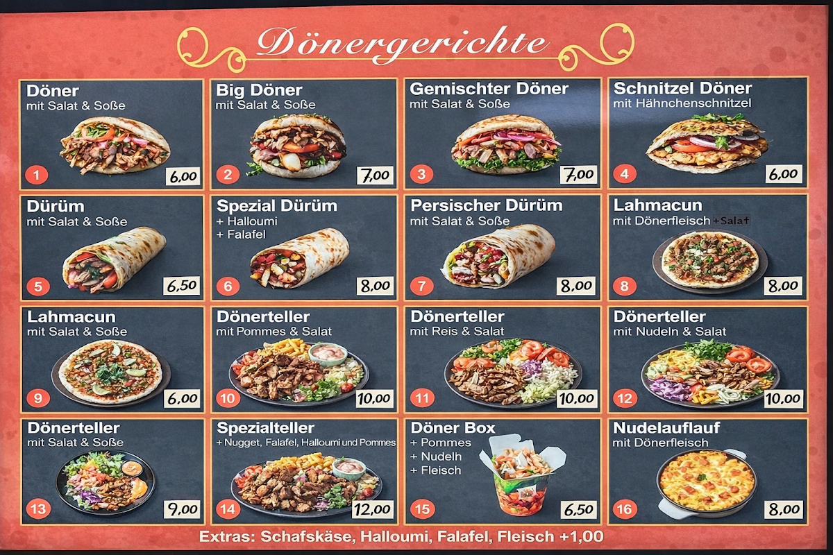 Speisekarte photo 2