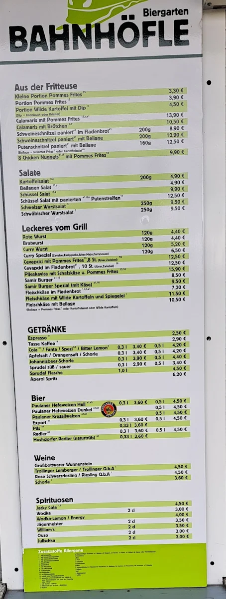 Speisekarte photo 2