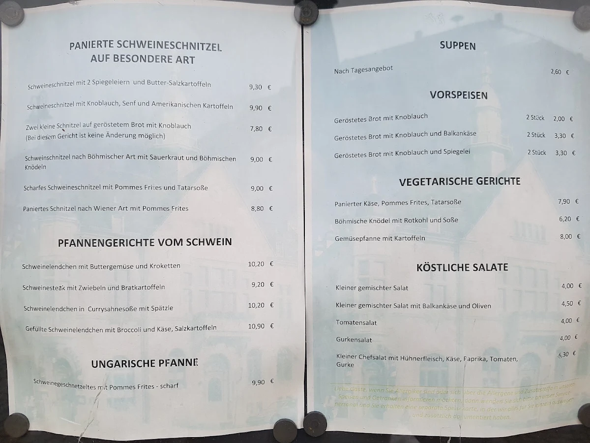 Speisekarte photo 1