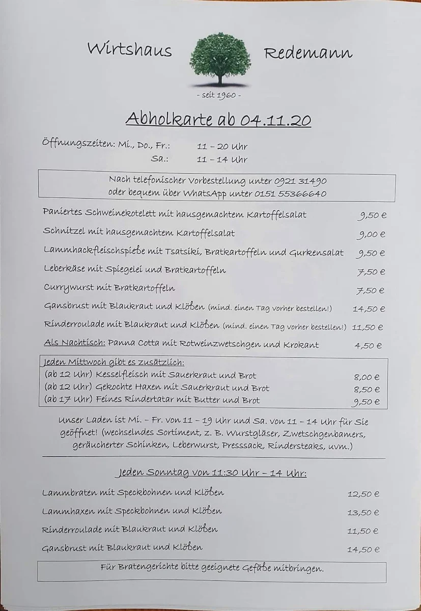 Speisekarte photo 3