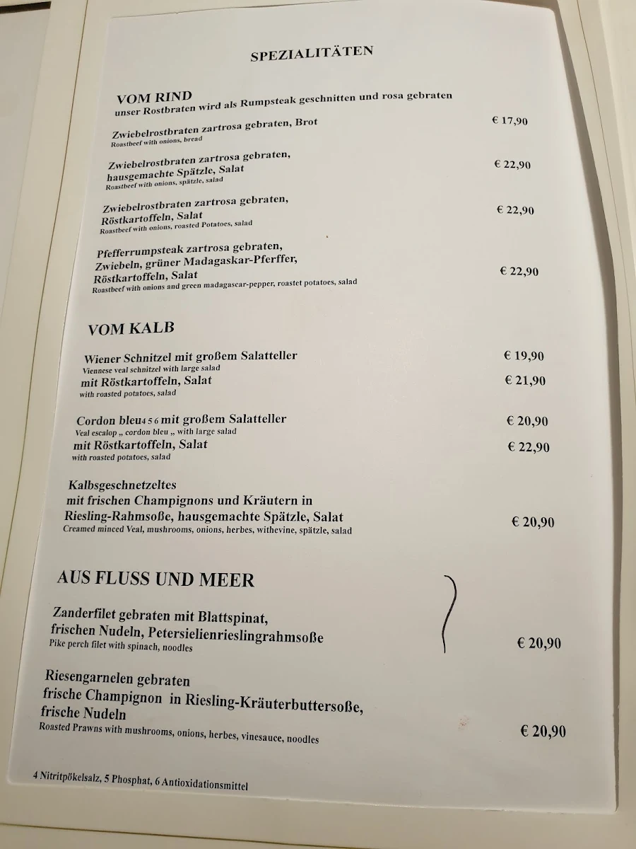 Speisekarte photo 3