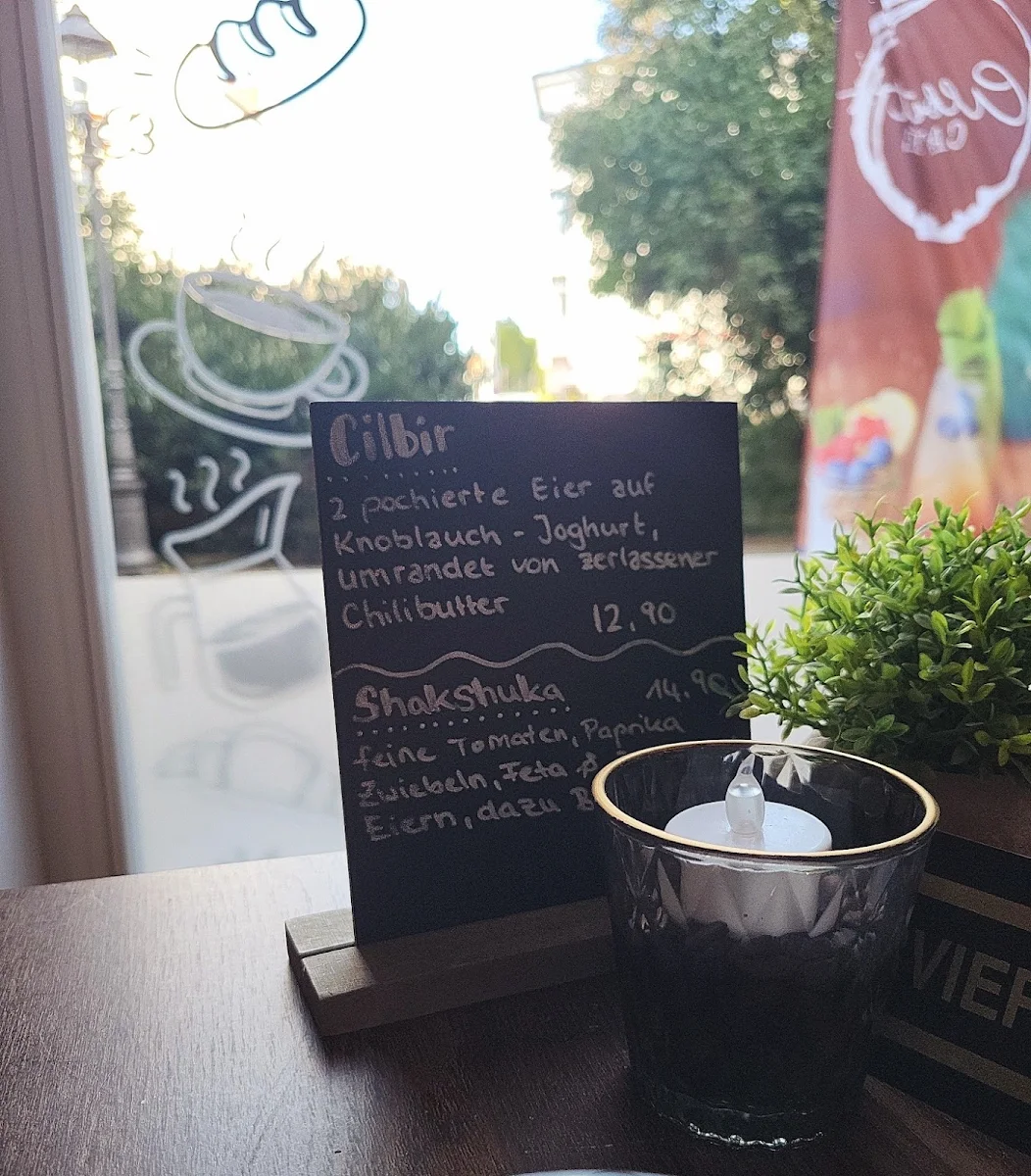 Speisekarte, Albert’s Café