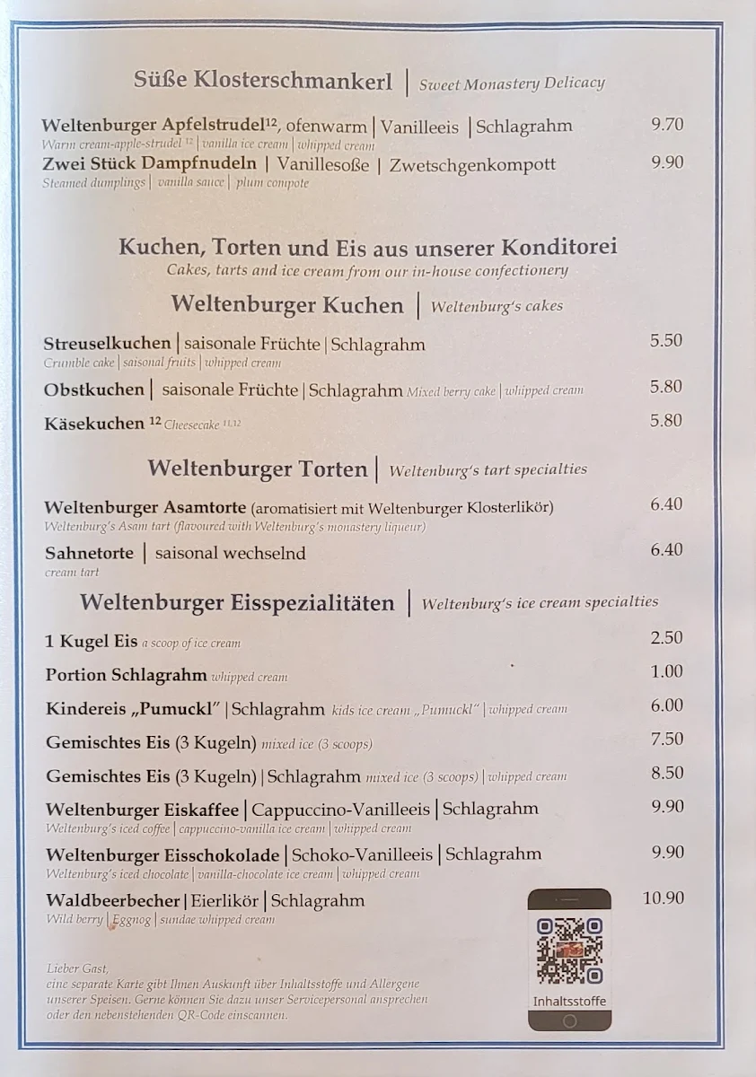 Speisekarte photo 4