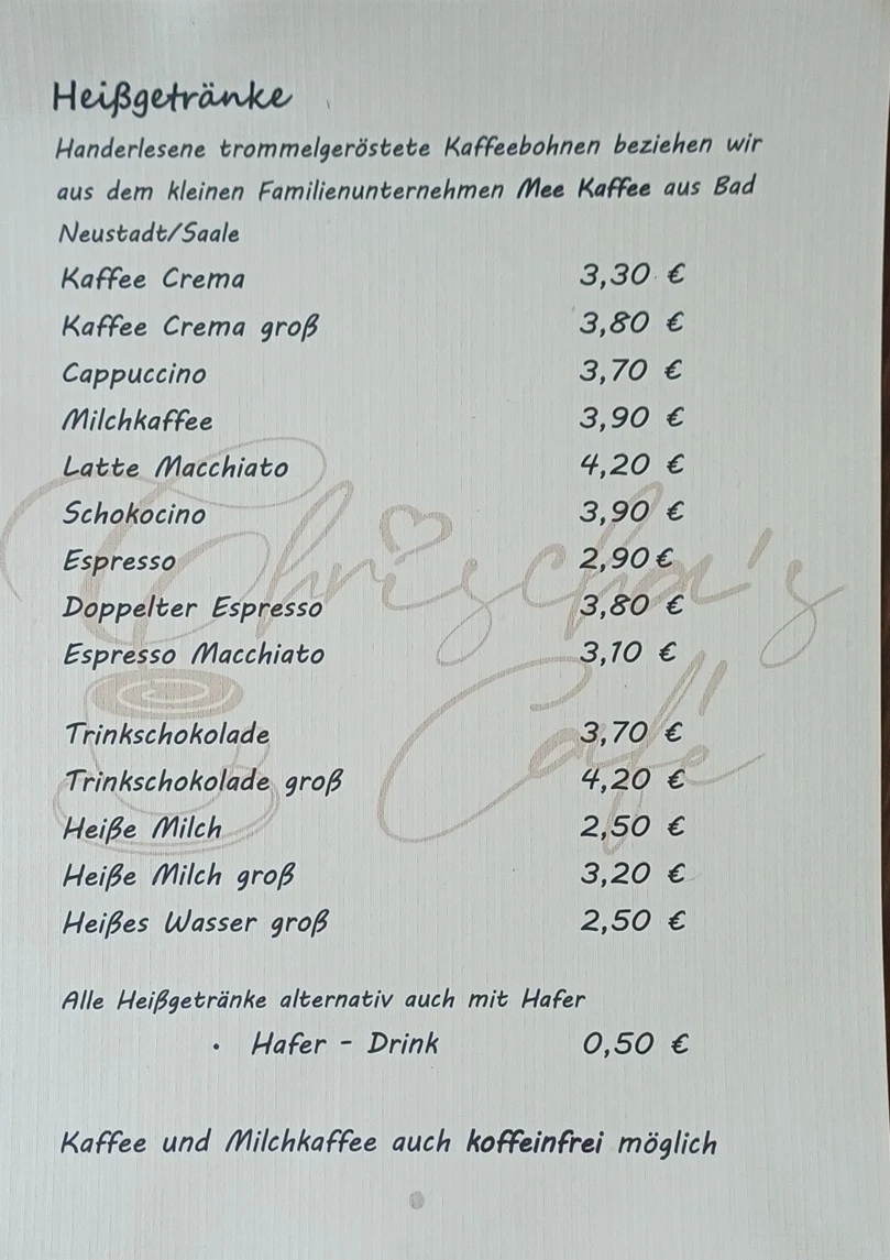 Speisekarte photo 3