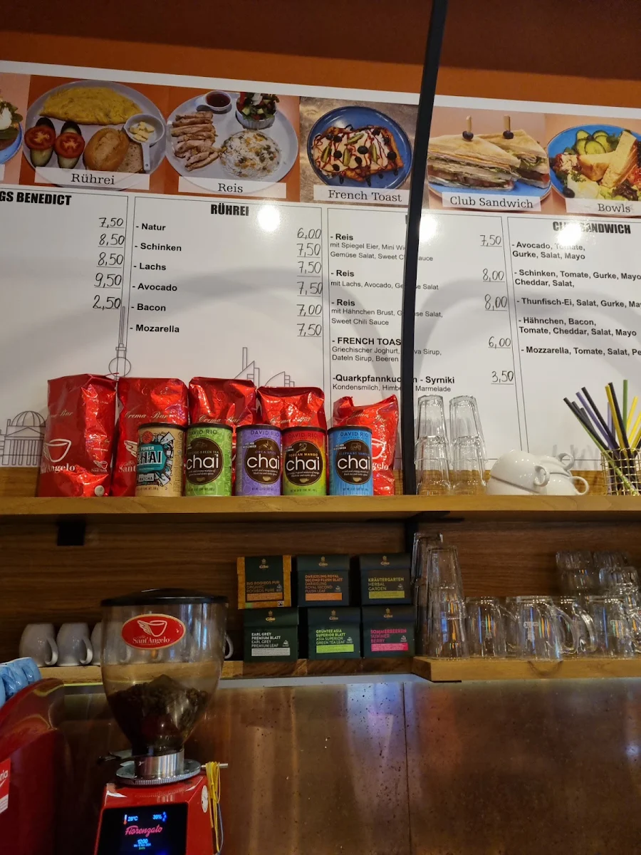 Speisekarte, Café Prenzalexandr