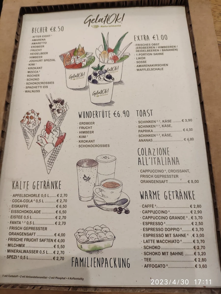 Speisekarte photo 3