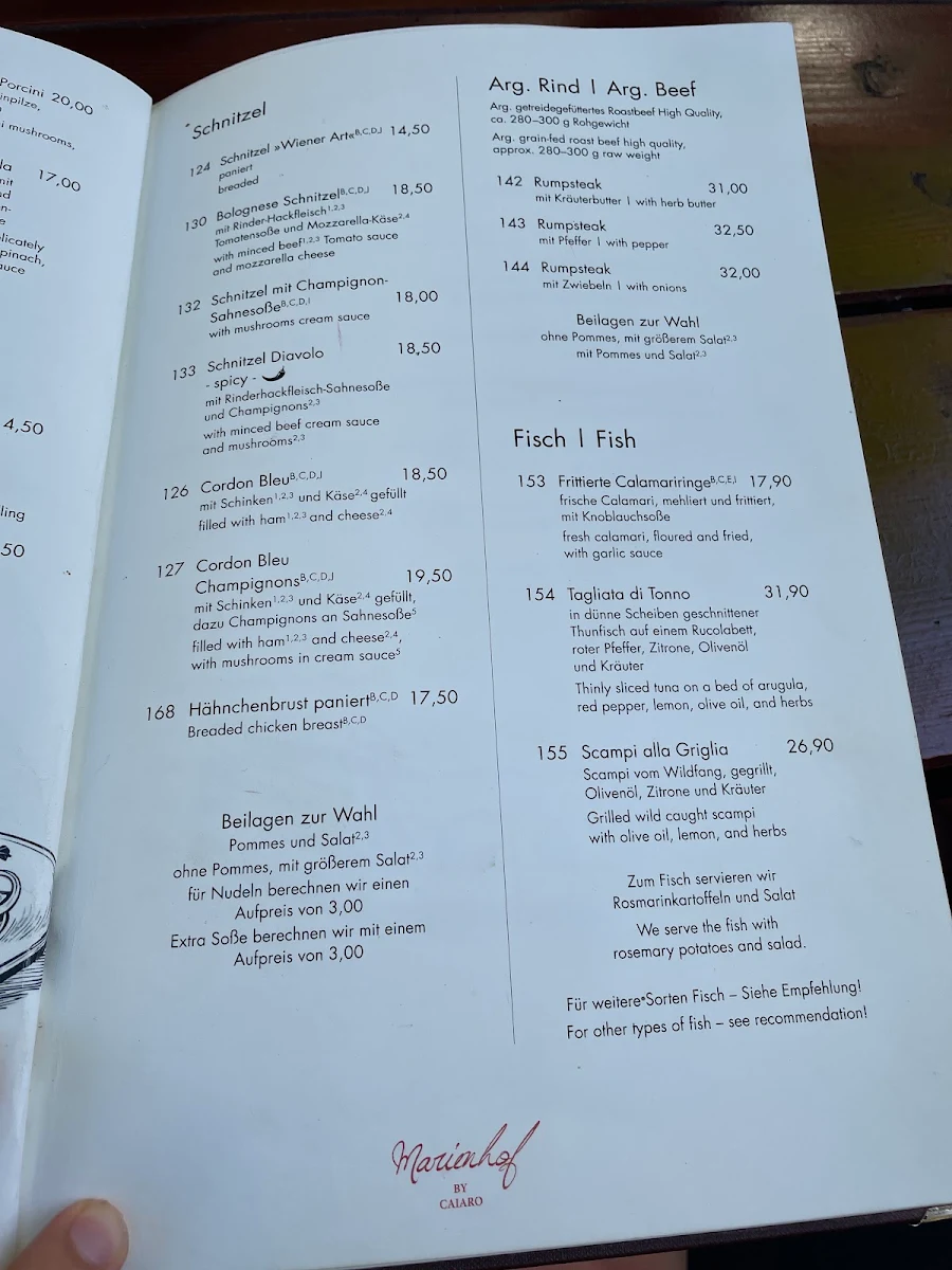 Speisekarte photo 2