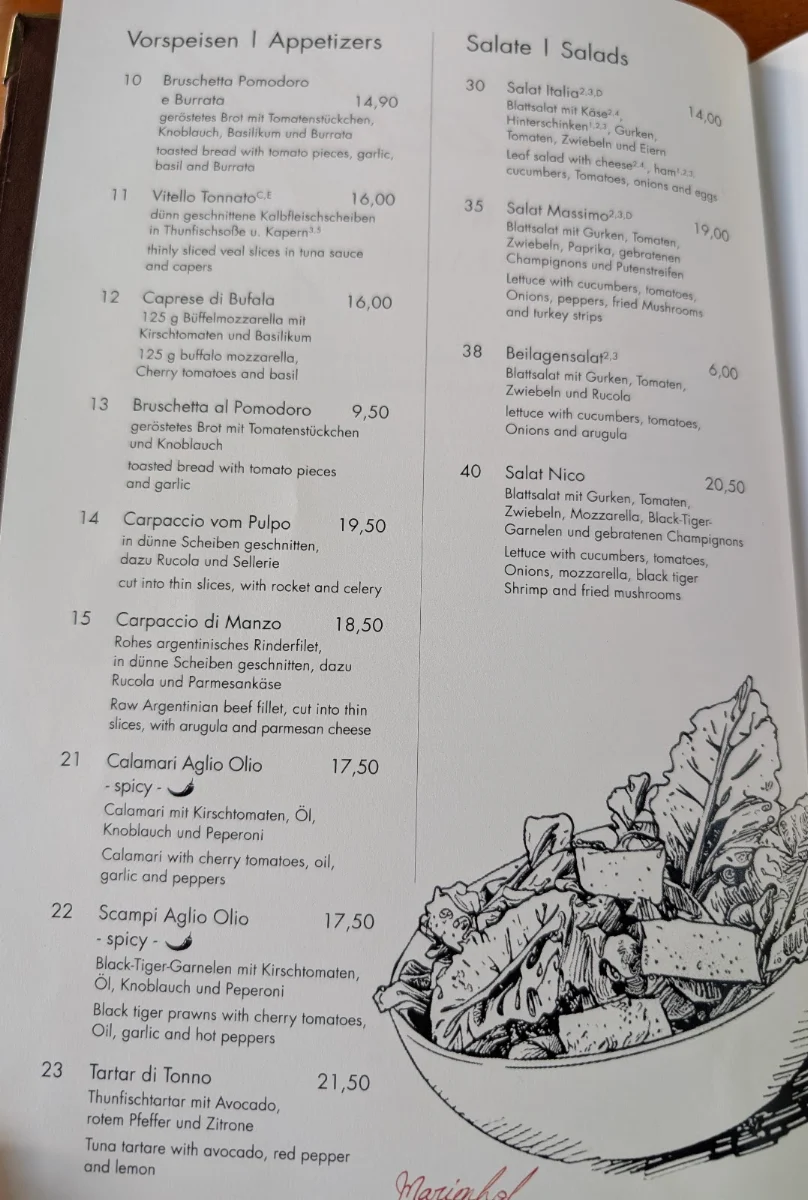 Speisekarte photo 4