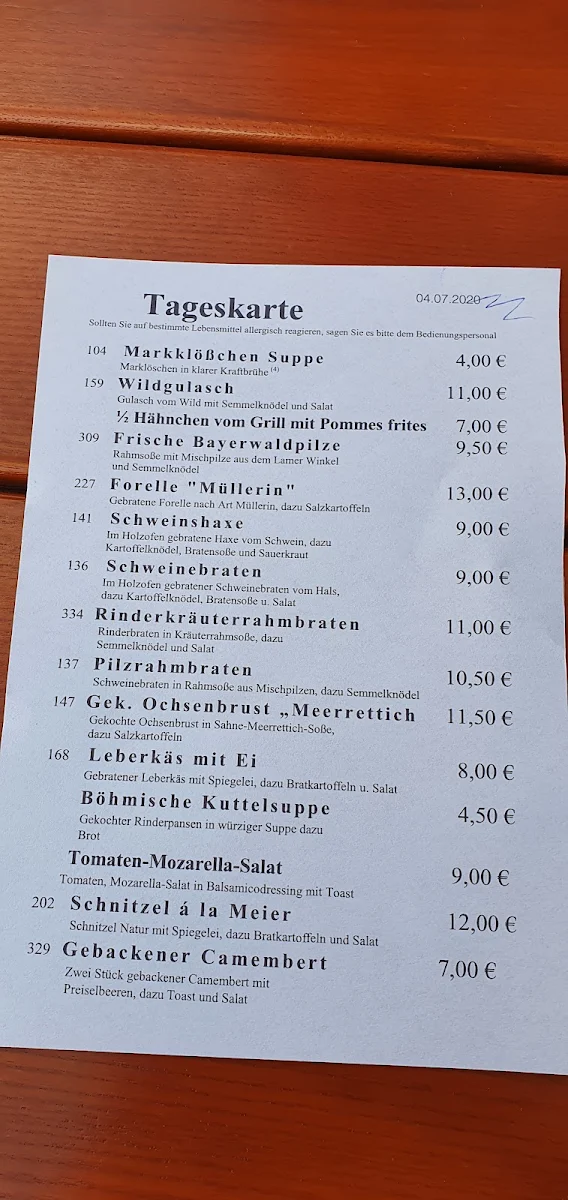 Speisekarte photo 8