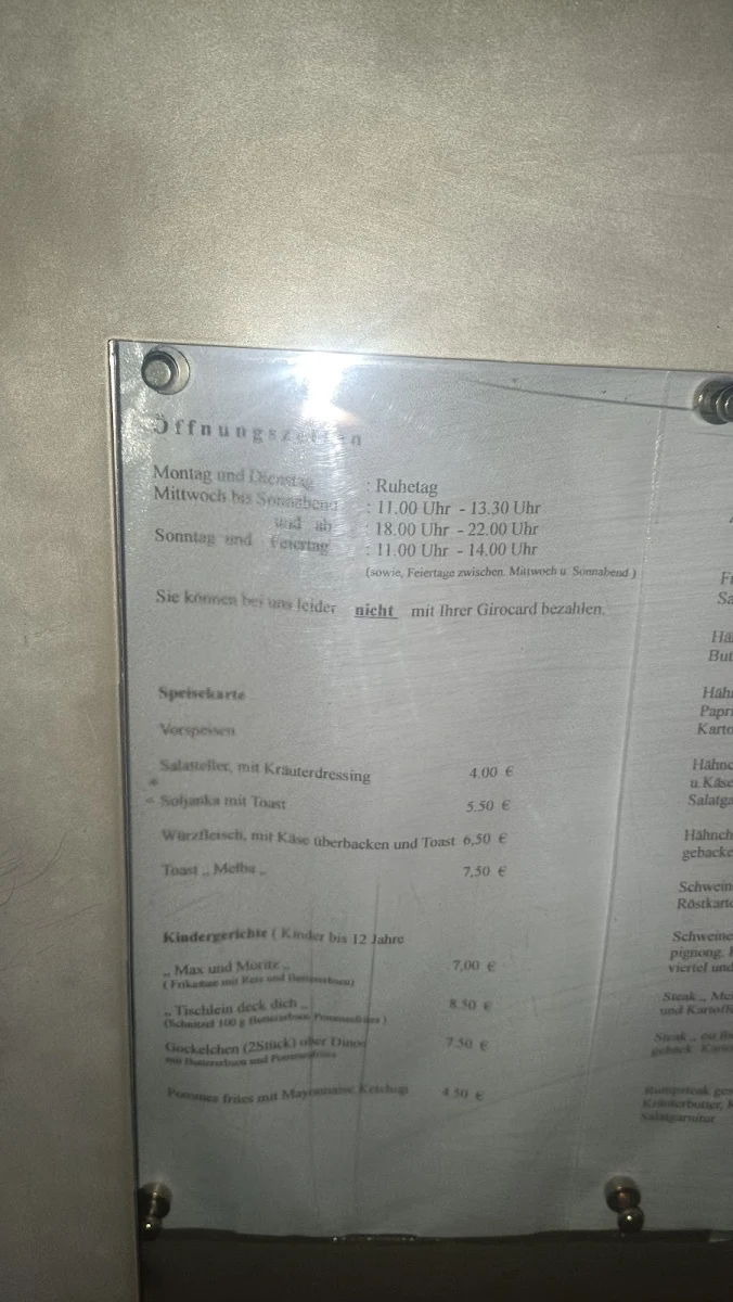 Speisekarte photo 5