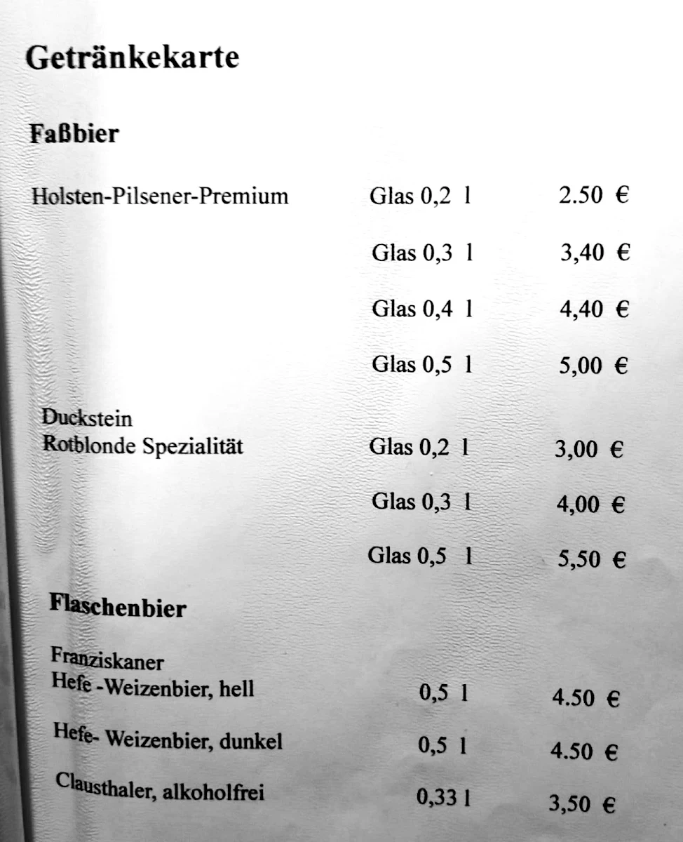 Speisekarte photo 6