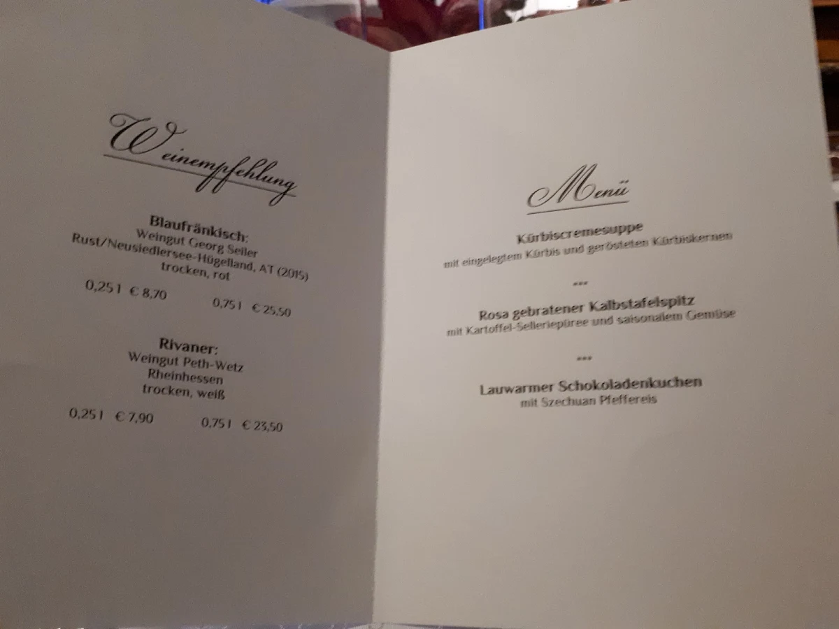 Speisekarte photo 3