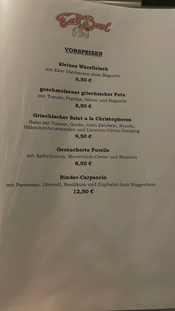 Speisekarte photo 2