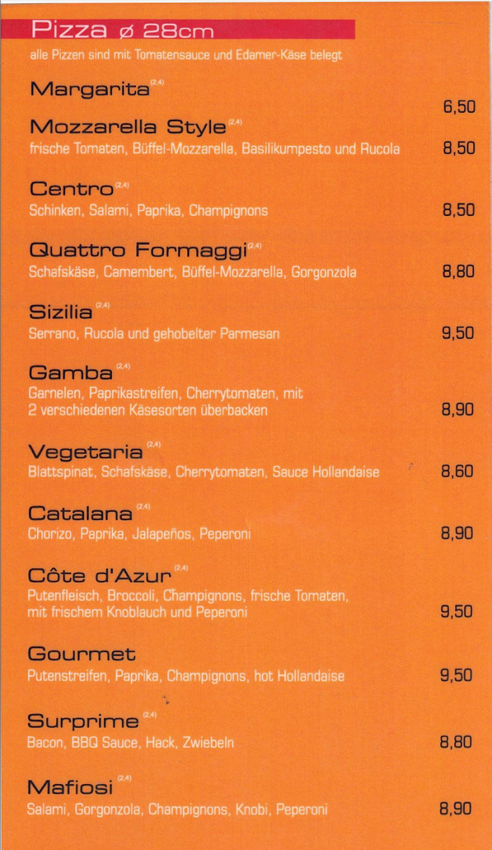 Speisekarte photo 1