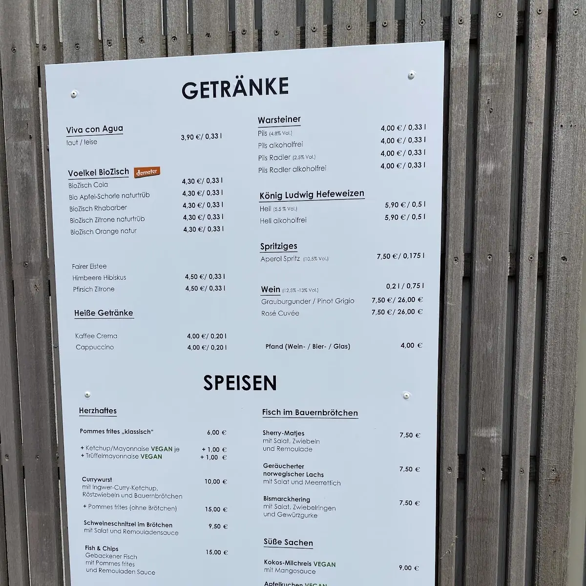 Speisekarte photo 3