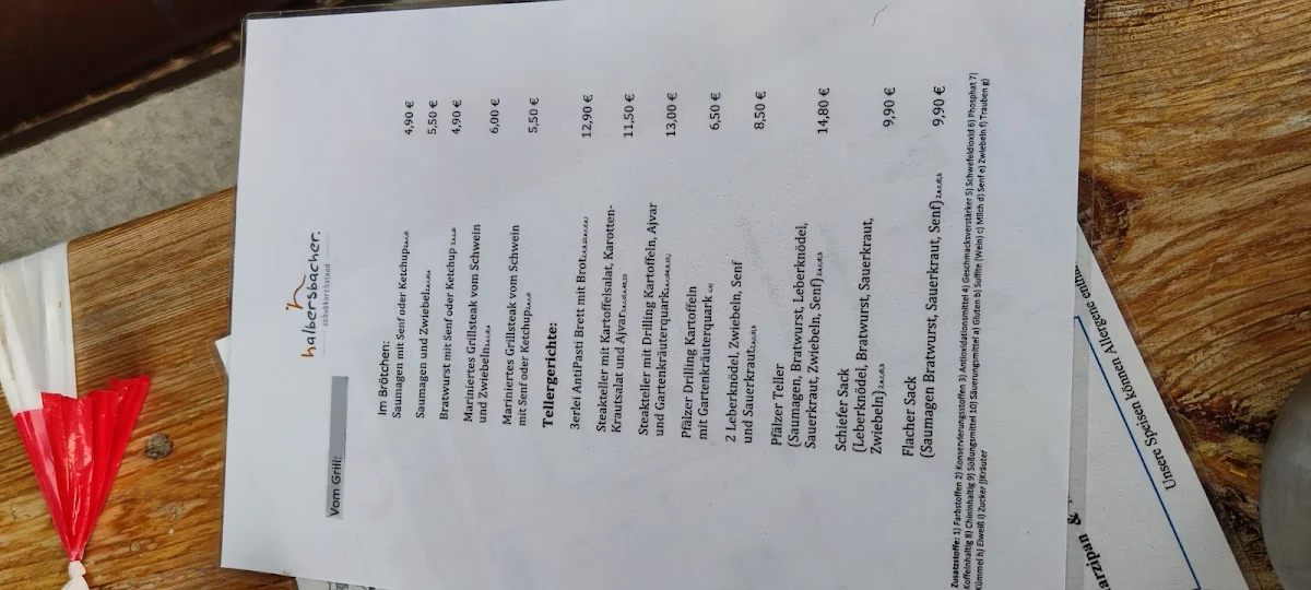 Speisekarte photo 5