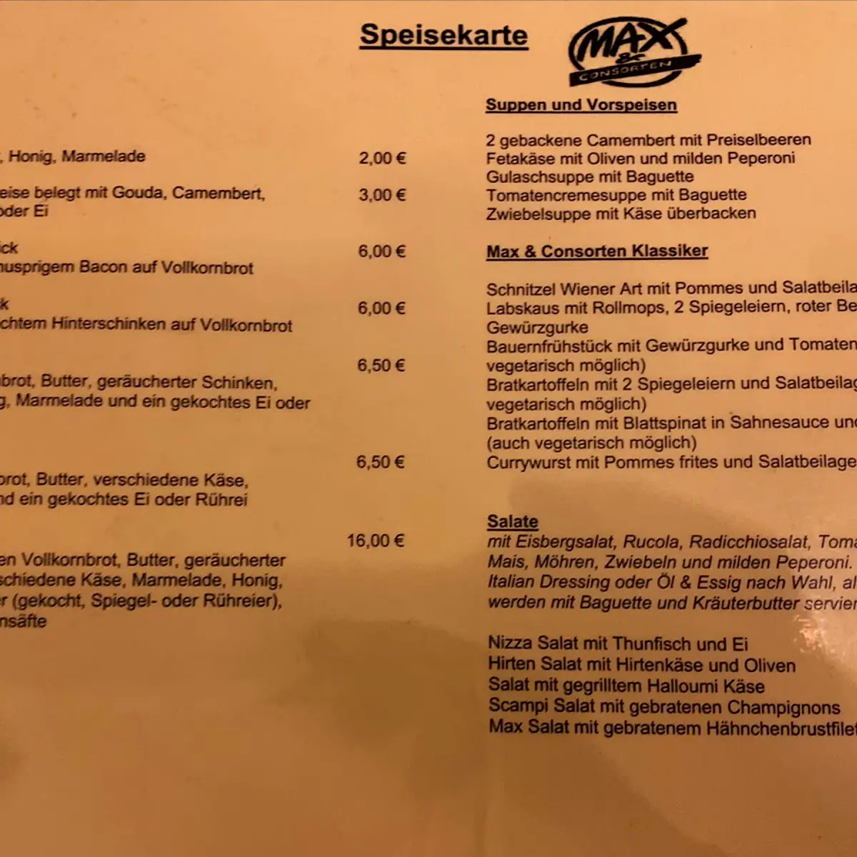 Speisekarte photo 6