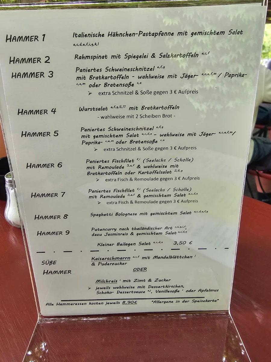 Speisekarte photo 2