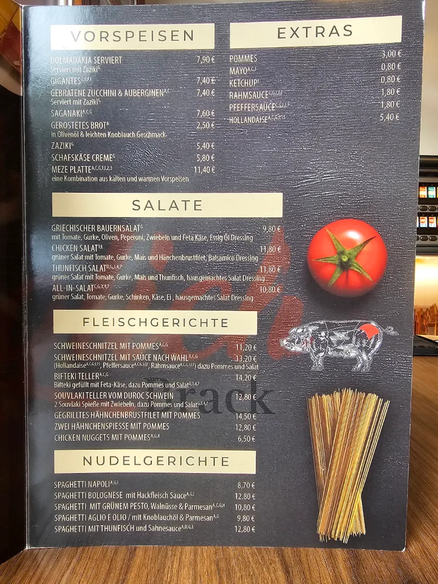Speisekarte photo 3