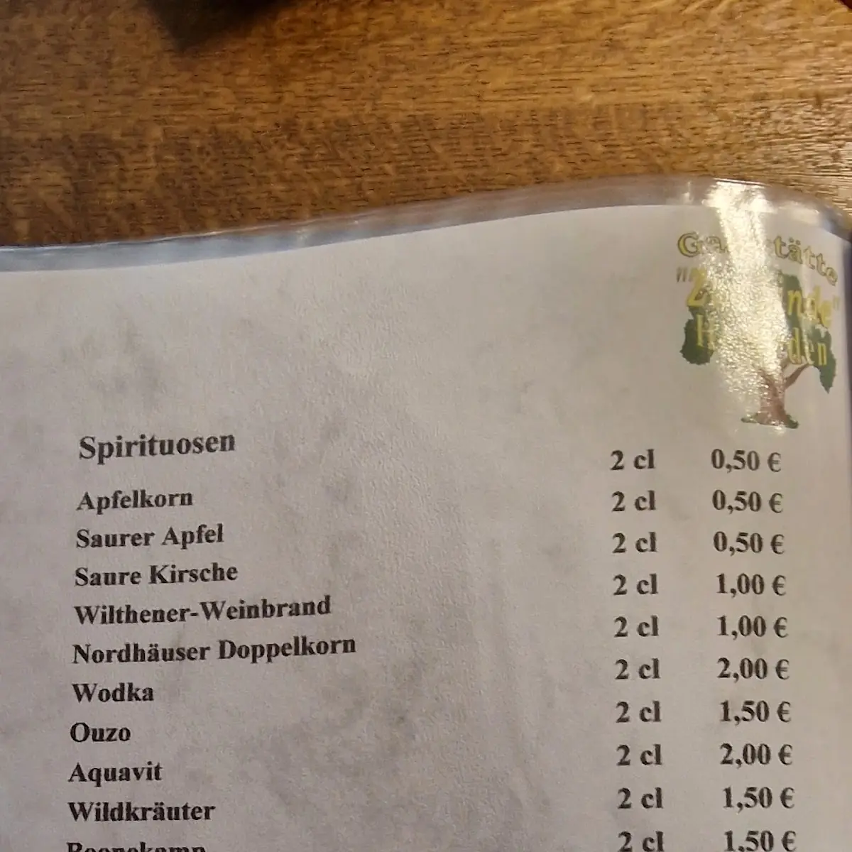 Speisekarte photo 4