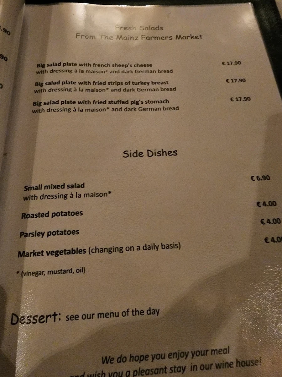 Speisekarte photo 3