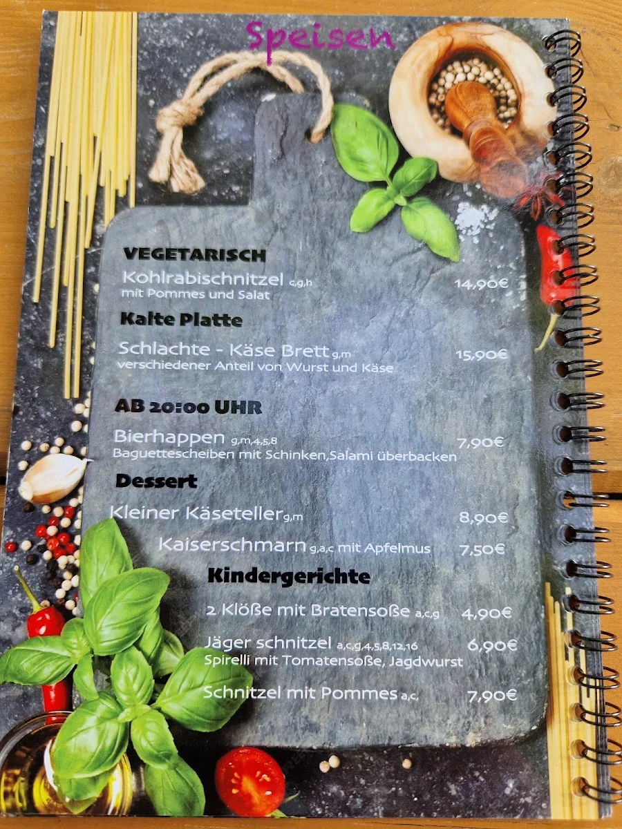 Speisekarte photo 1