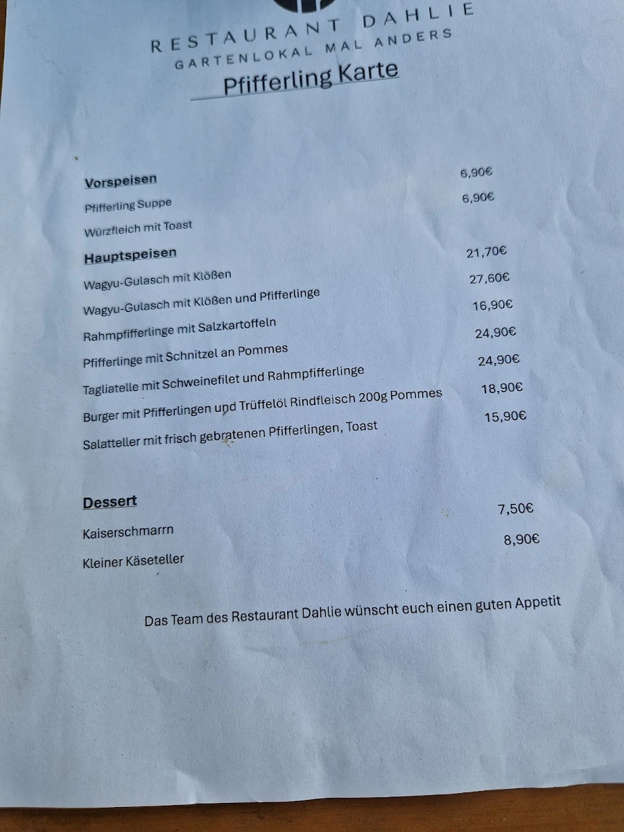 Speisekarte photo 3