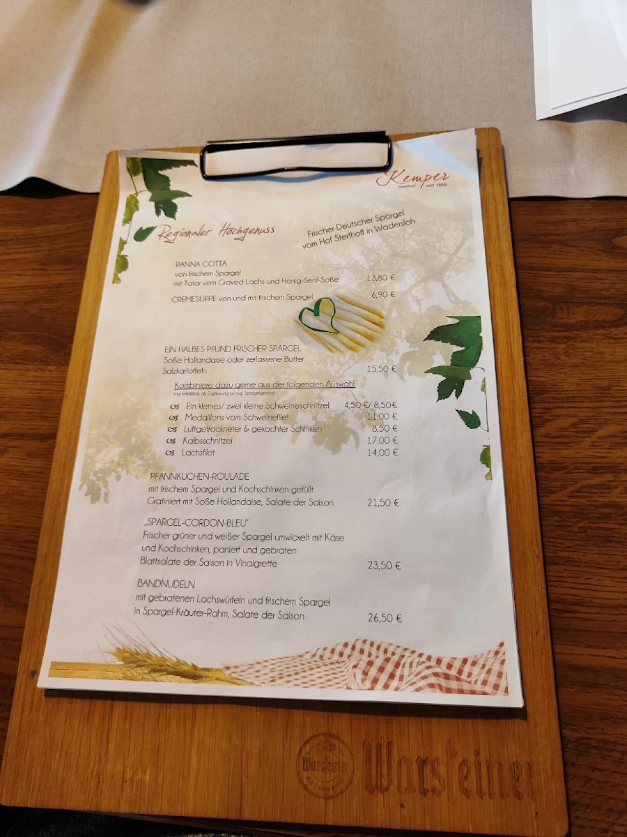 Speisekarte photo 2