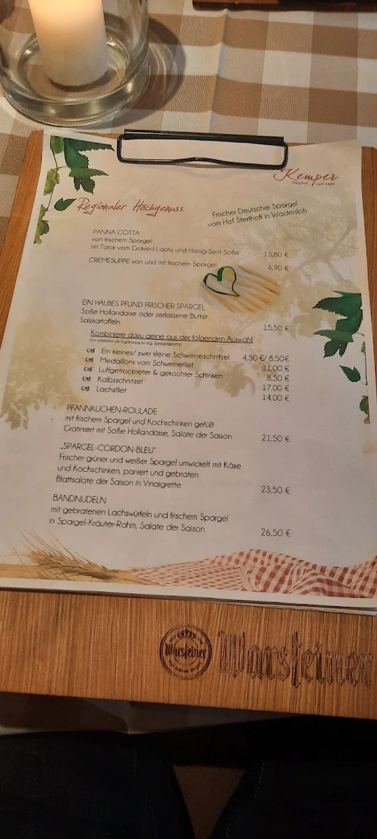 Speisekarte photo 3