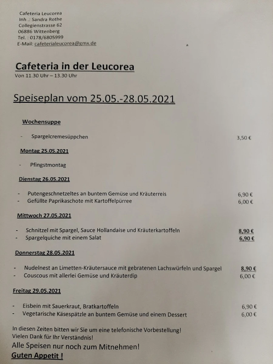 Speisekarte photo 2