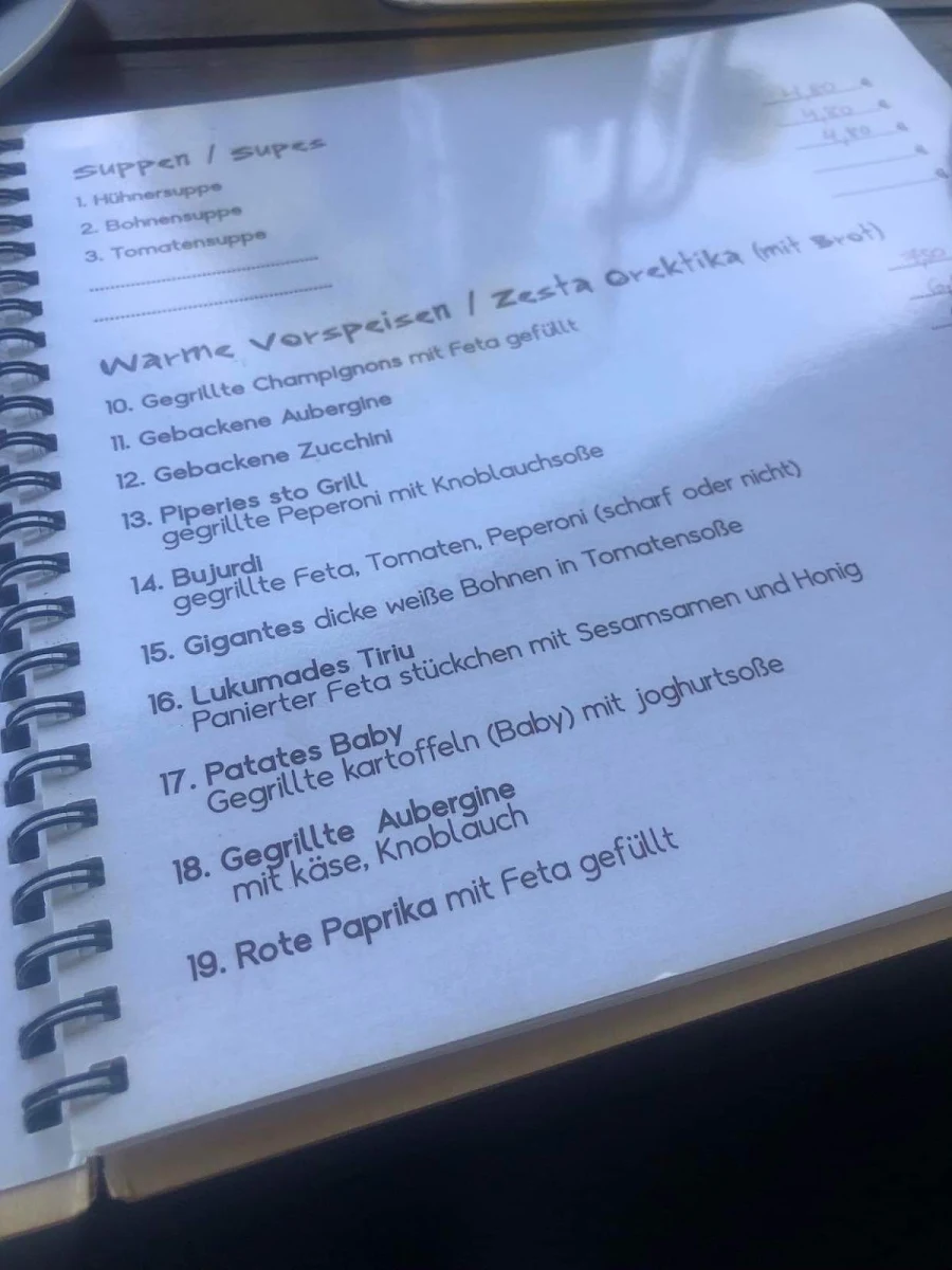 Speisekarte photo 3