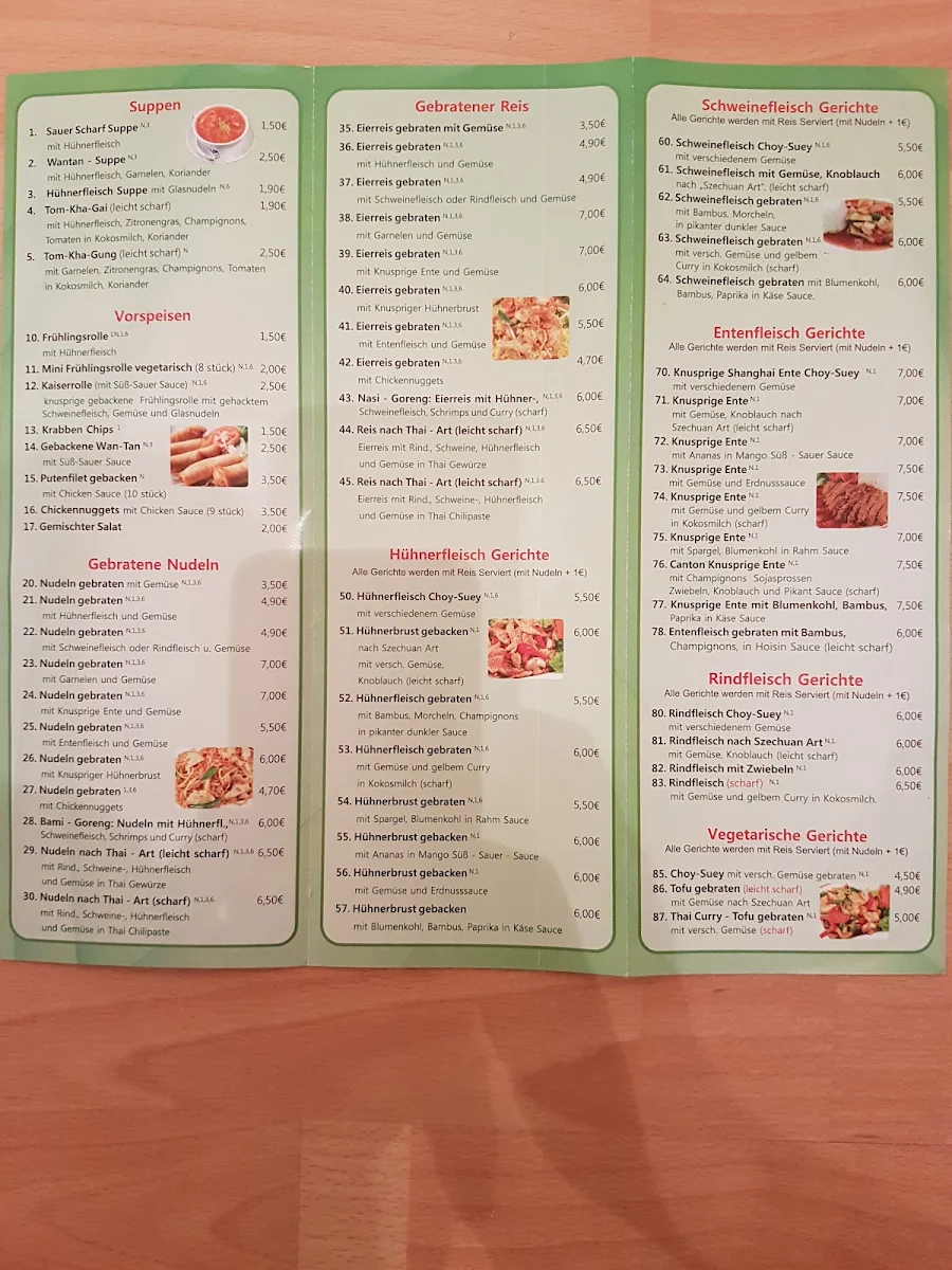 Speisekarte photo 9
