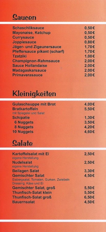 Speisekarte photo 2