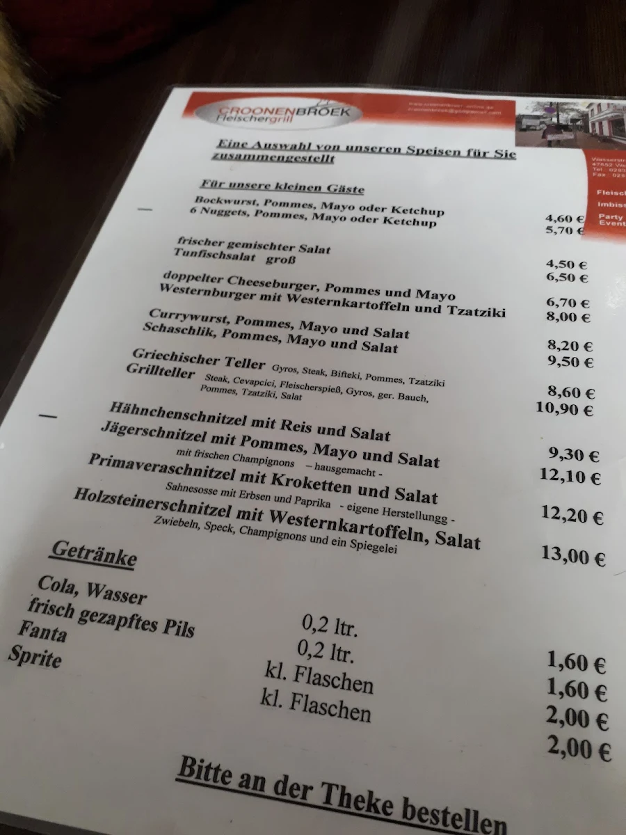 Speisekarte photo 3