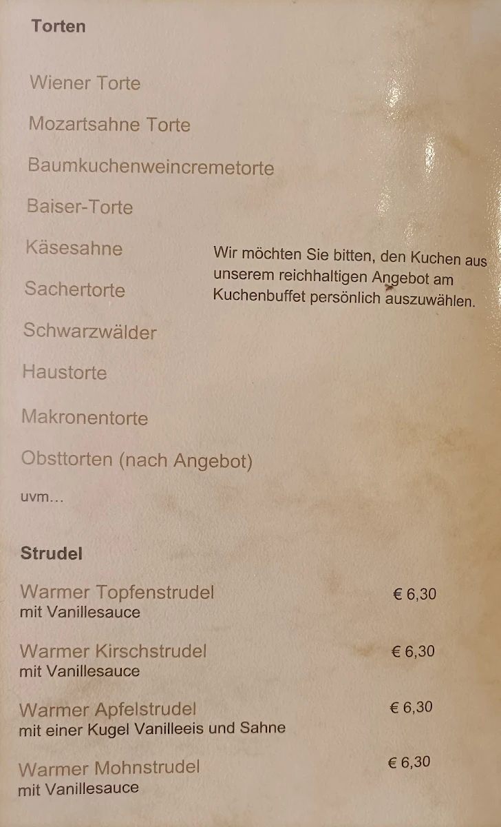 Speisekarte photo 1
