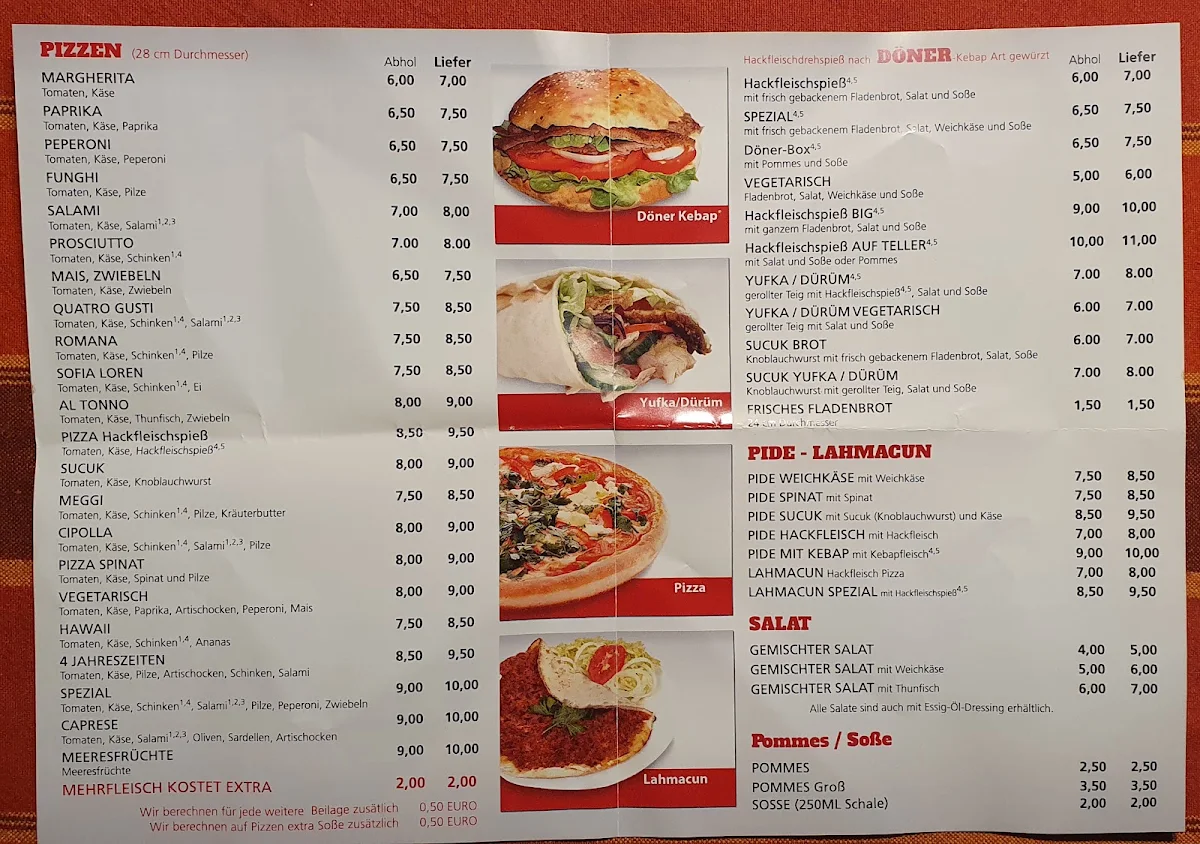 Speisekarte photo 1