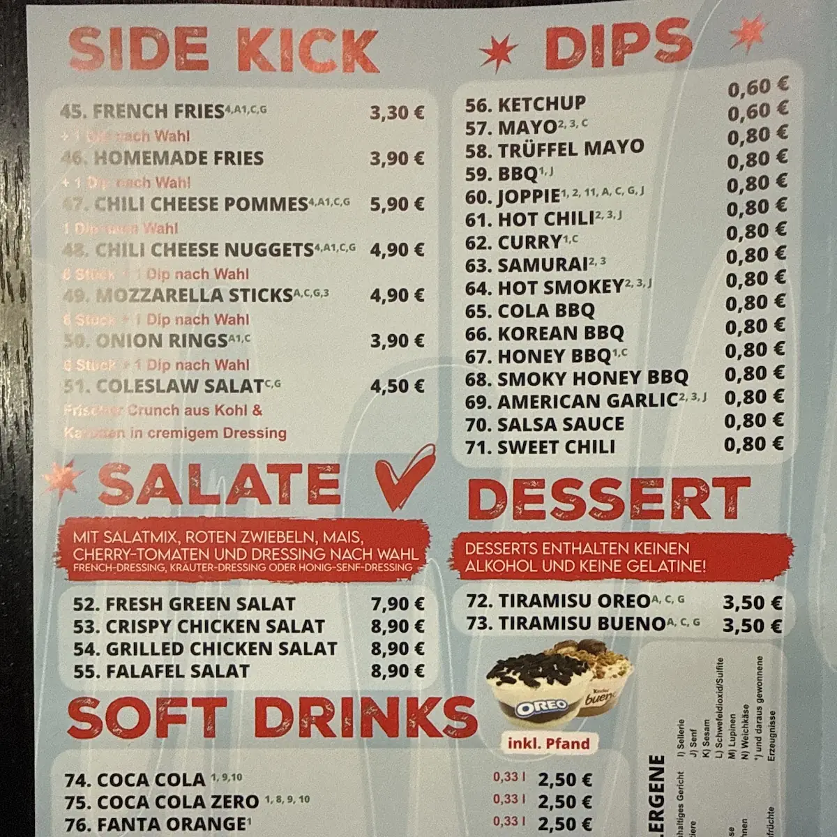 Speisekarte photo 4