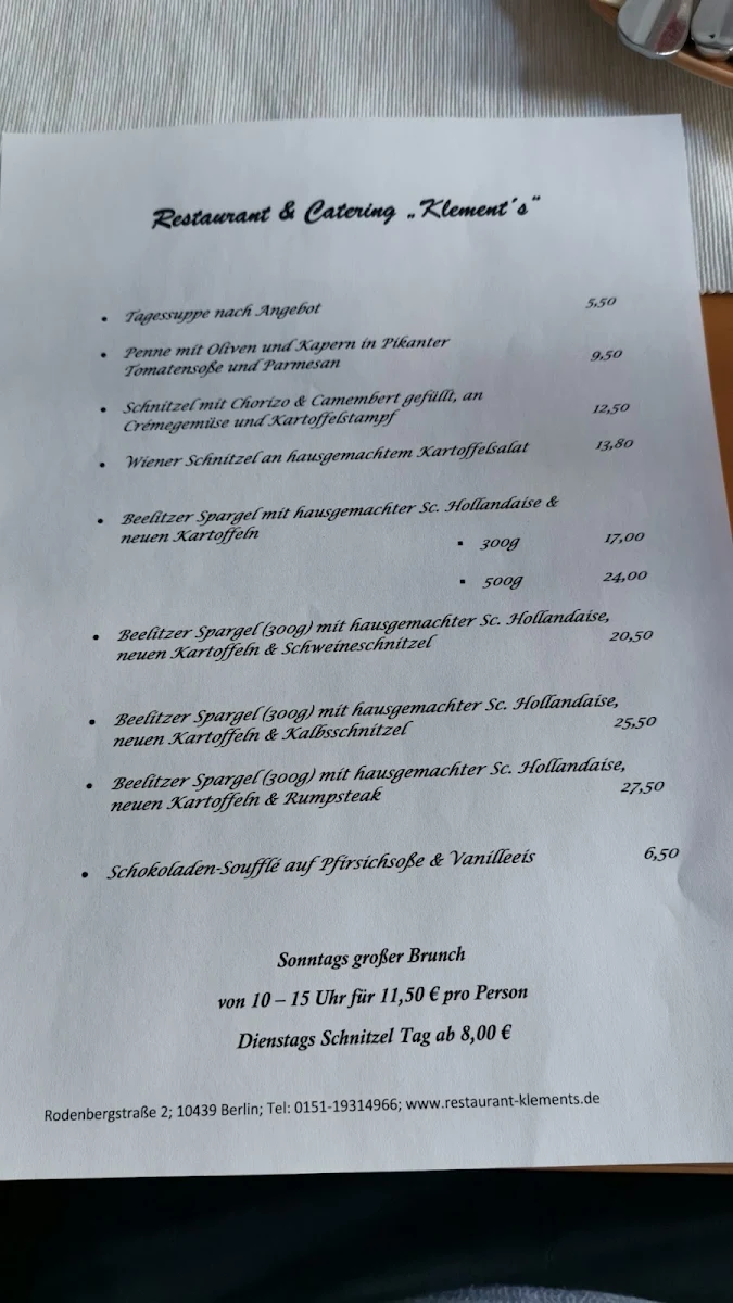 Speisekarte photo 10