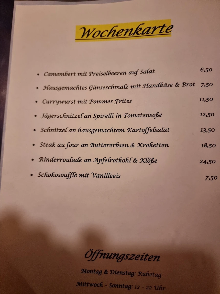 Speisekarte photo 4