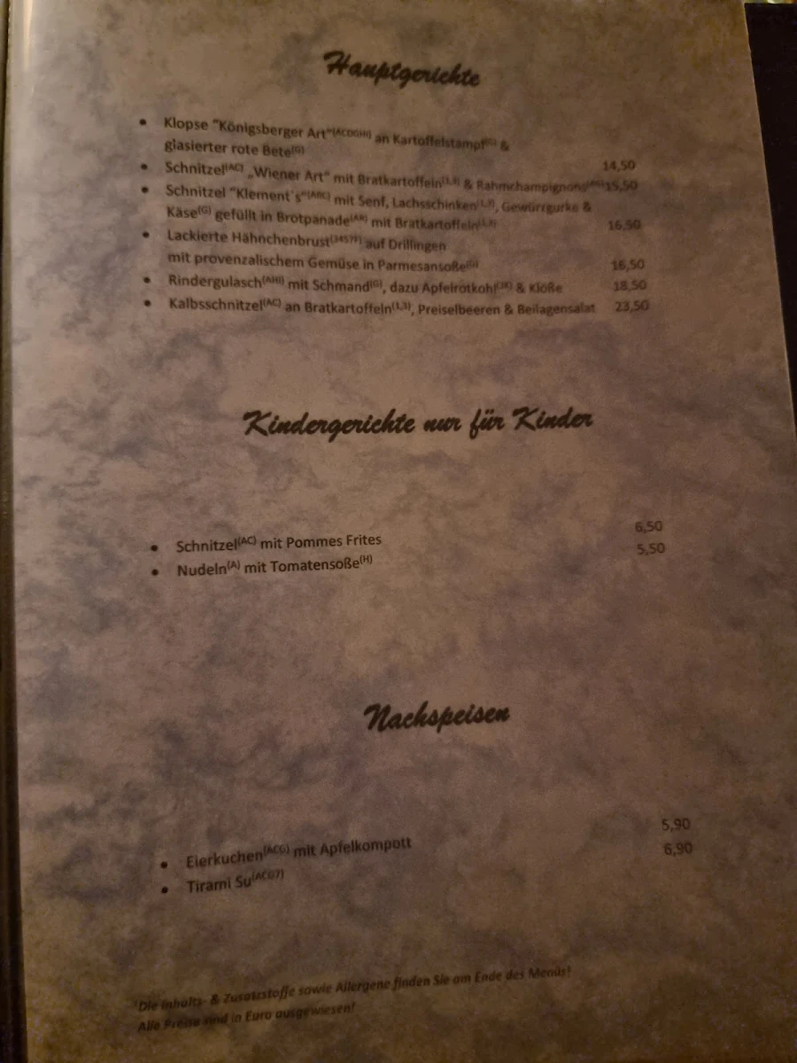 Speisekarte photo 8