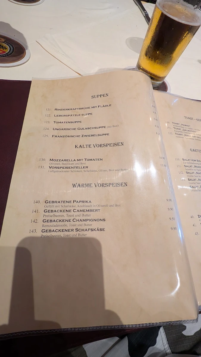 Speisekarte photo 2