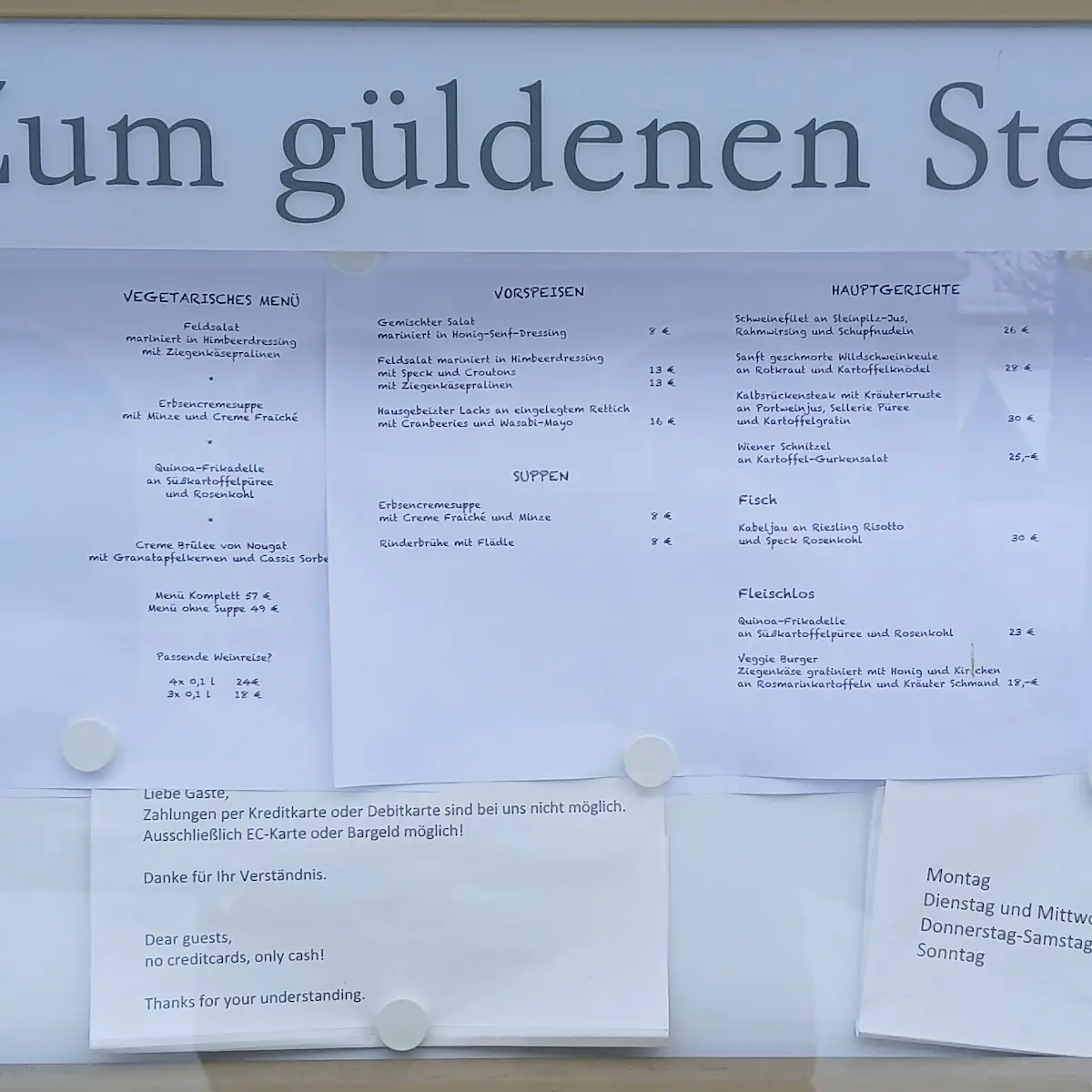 Speisekarte photo 2