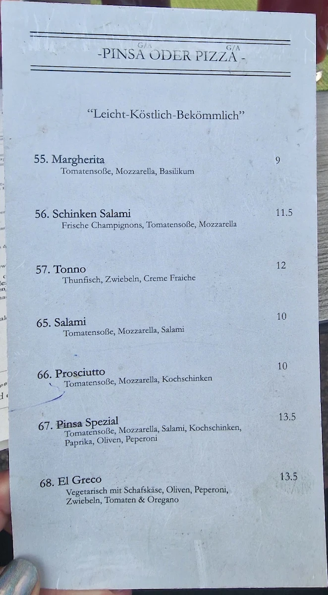 Speisekarte photo 5