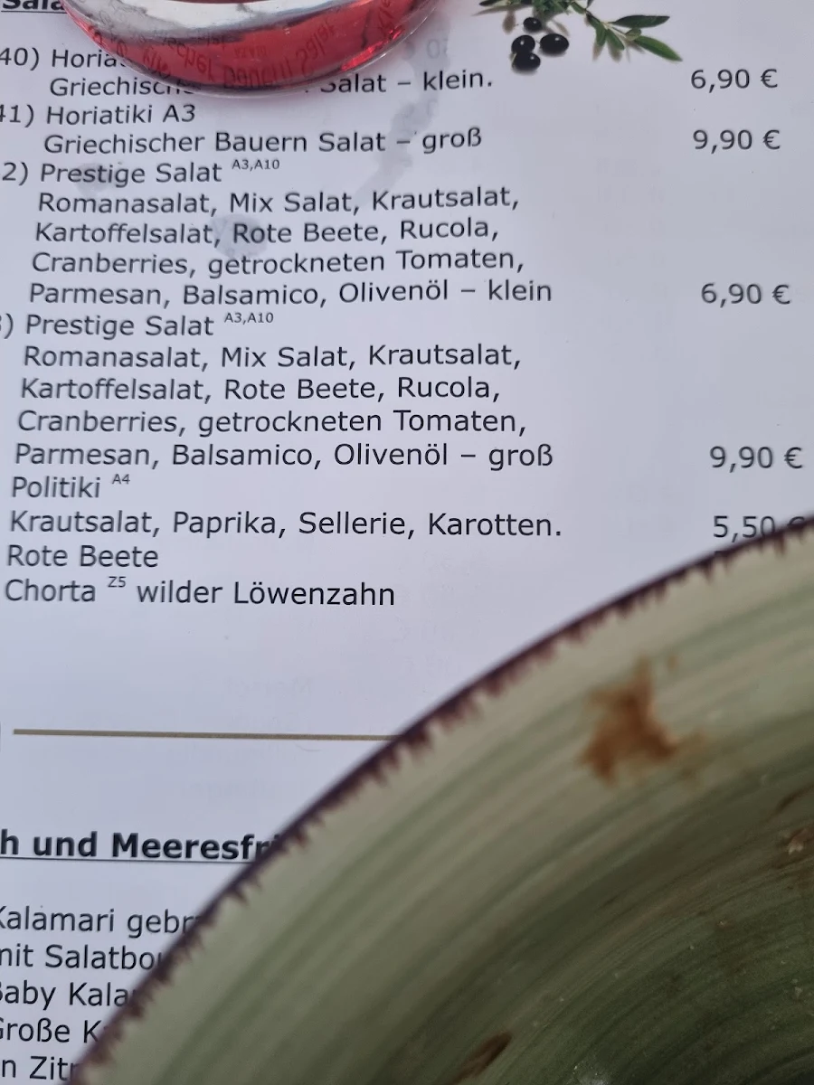 Speisekarte photo 5
