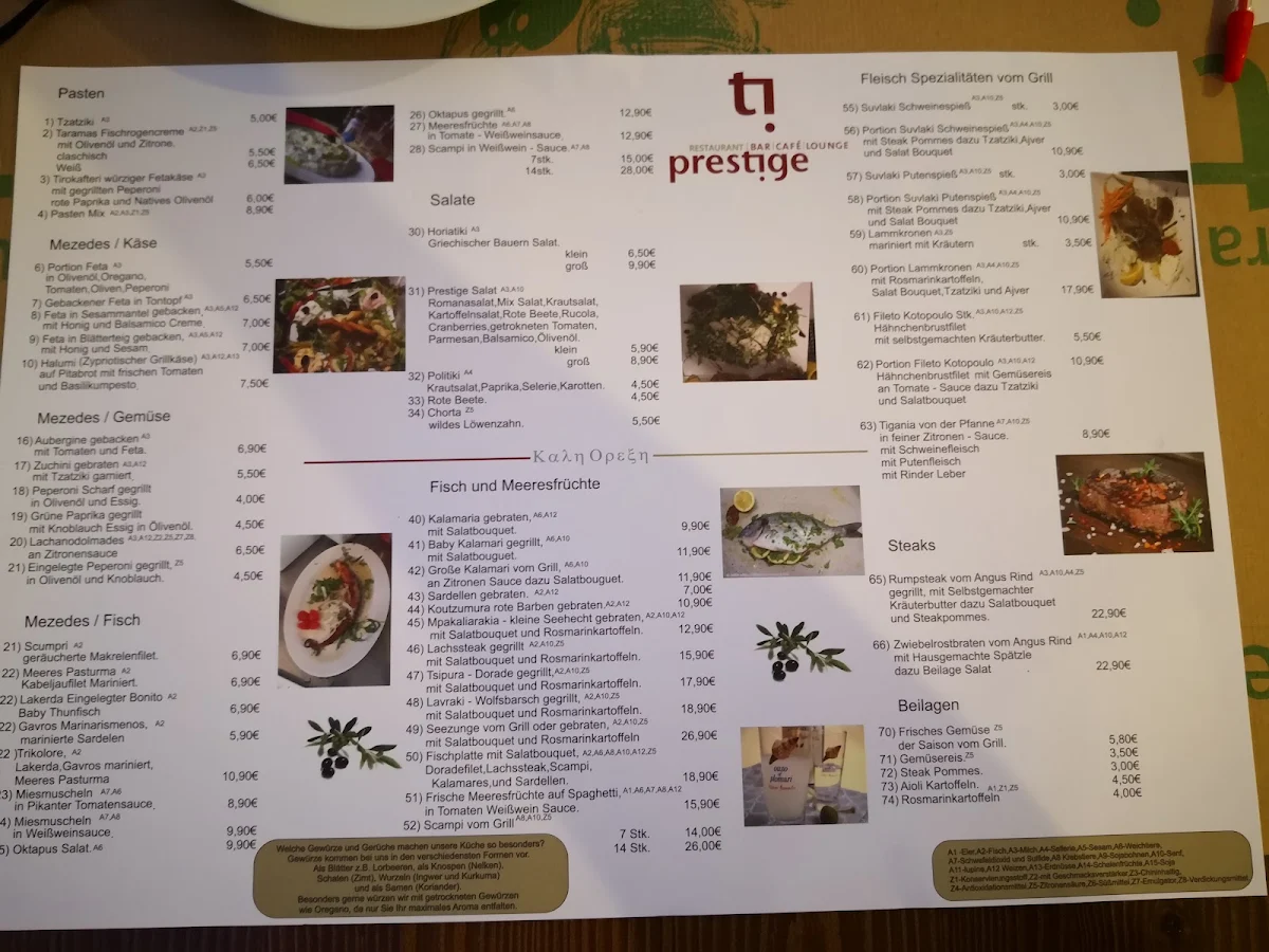 Speisekarte photo 6